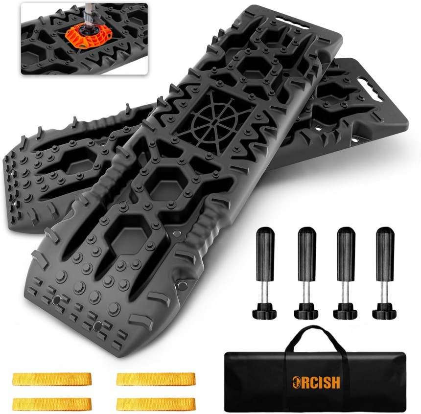 Escaper Buddy Maxsa 20322 Tire Traction Mats With Metal Grips