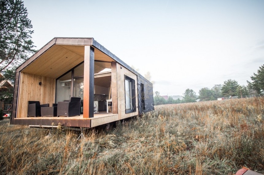 The Black Stone tiny house is how you downsize in luxury, without losing focus of functionality
