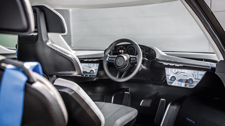 Porsche details the interior of the Renndienst concept van\: luxurious, comfortable, smart and still purely Porsche