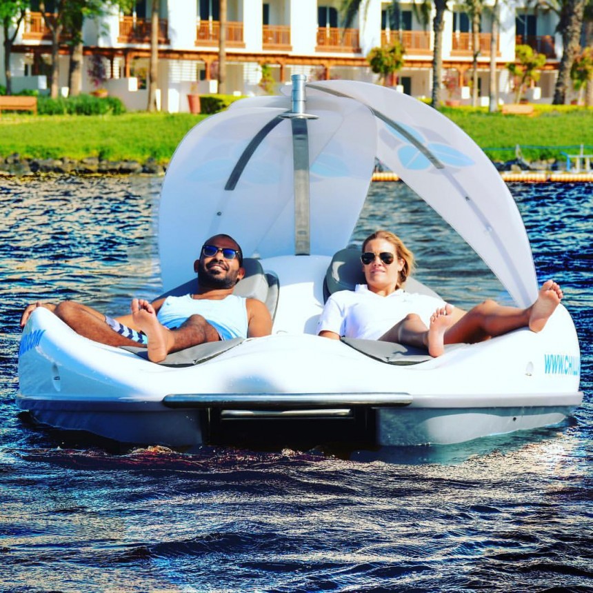 The Chill Out Island Watercraft Is Your Very Own Luxurious Private ...