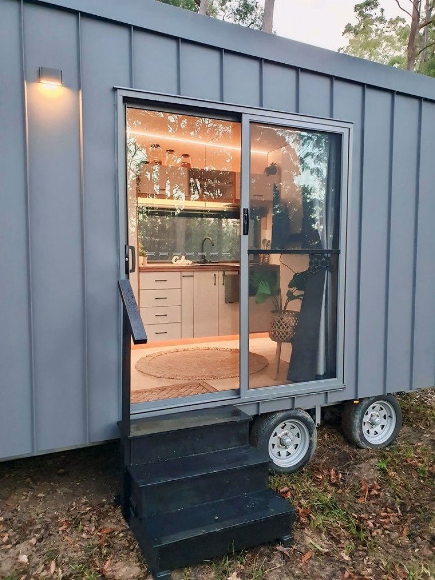 The Chipper tiny is a return to the basics of downsizing, but still a playful, comfortable alternative for long\-term residency