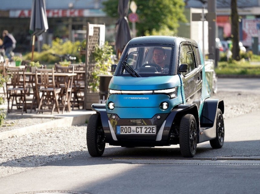 The City Transformer CT\-2 promises luxury real\-car features in the world's first adaptable microcar