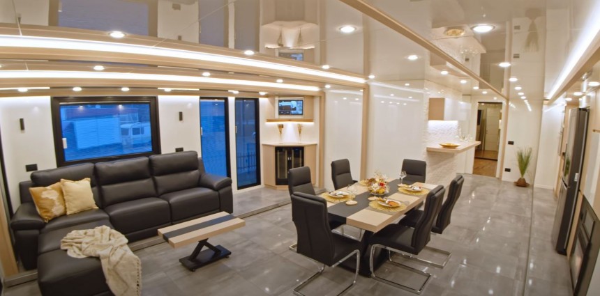 CMC Athena is the latest custom unit from CMC Caravan, more luxurious than an actual mansion