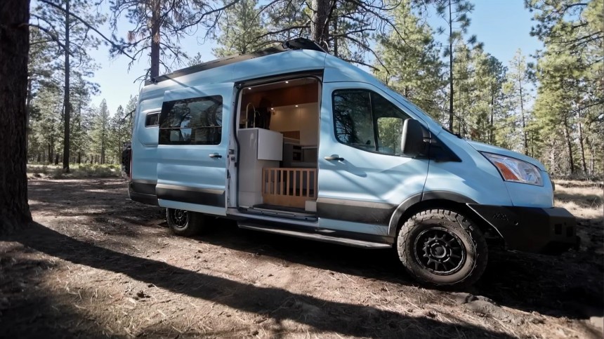 2022 AWD Ford Transit Camper Conversion