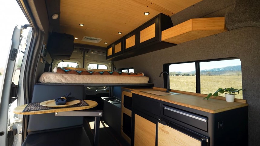 Custom Camper Van \- Vanworks Switchback Cnversion based on the Ford Transit Trail