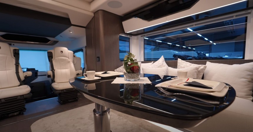 The Dembell Motorhome M is a \$1\.25 million elegant and luxurious motorhome