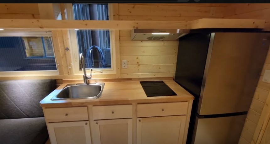 The eBoho XL tiny house wants to be the perfect, all\-electric getaway for an adventurous couple
