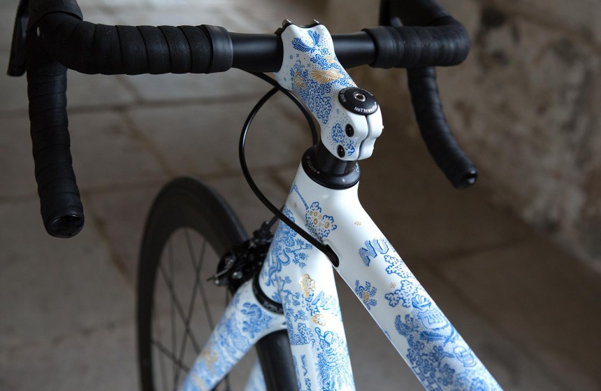 The one\-off Porcelain bike, created by Festka and Michal Ba\?ák for a passionate collector and cyclist