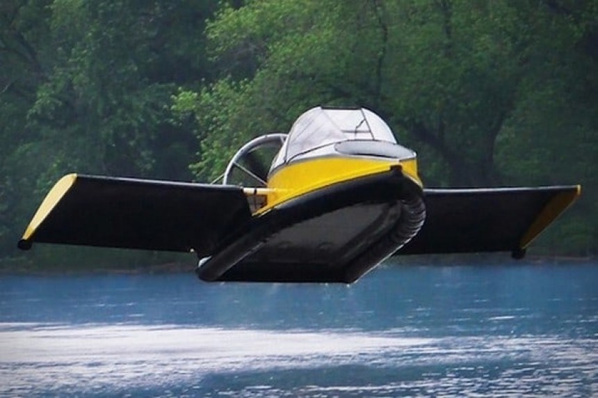 Hammacher Schlemmer is selling the Flying Hovercraft for \$190,000