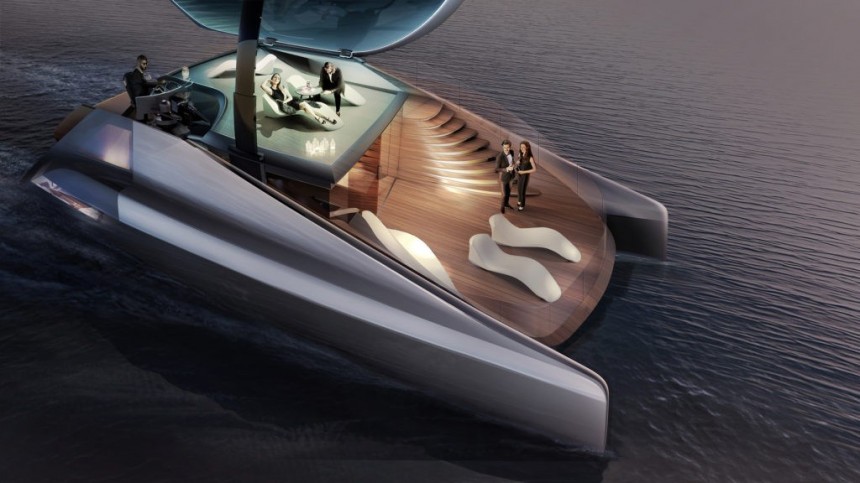 The Fibonacci electric catamaran, a fully\-functional concept looking for an investor