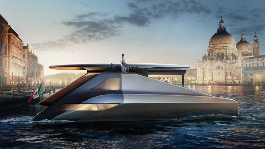 The Fibonacci electric catamaran, a fully\-functional concept looking for an investor