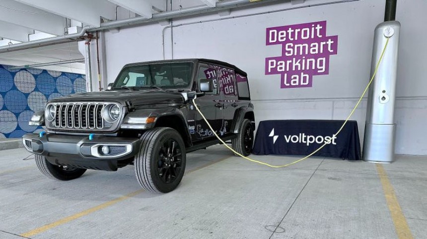 The second installation of Voltpost’s electric vehicle charger was successfully deployed in the Detroit Smart Parking Lab in April 2023