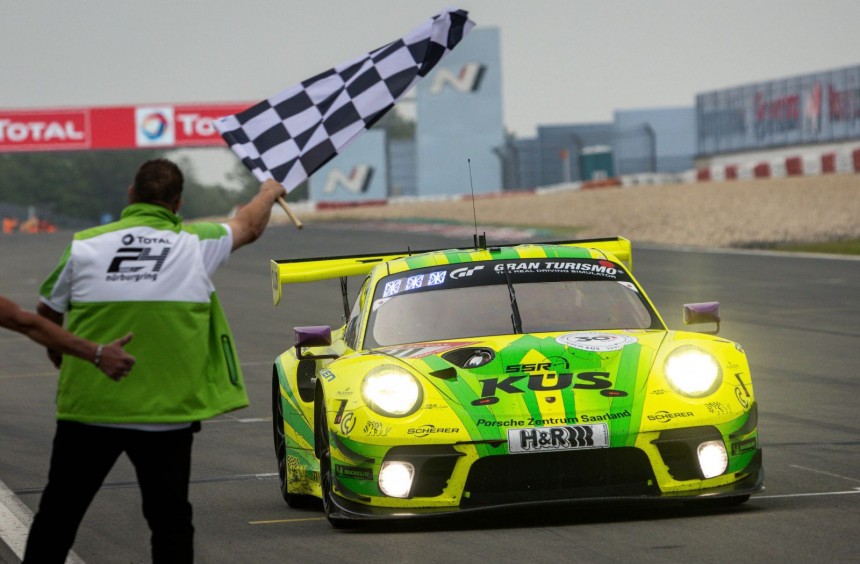 Manthey\-Racing Nürburgring 24h\-Winning Porsche 911 GT3 R