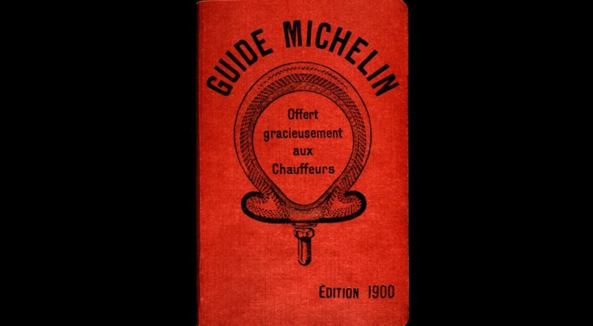 The first edition of the Michelin Guide \- issued in 1900