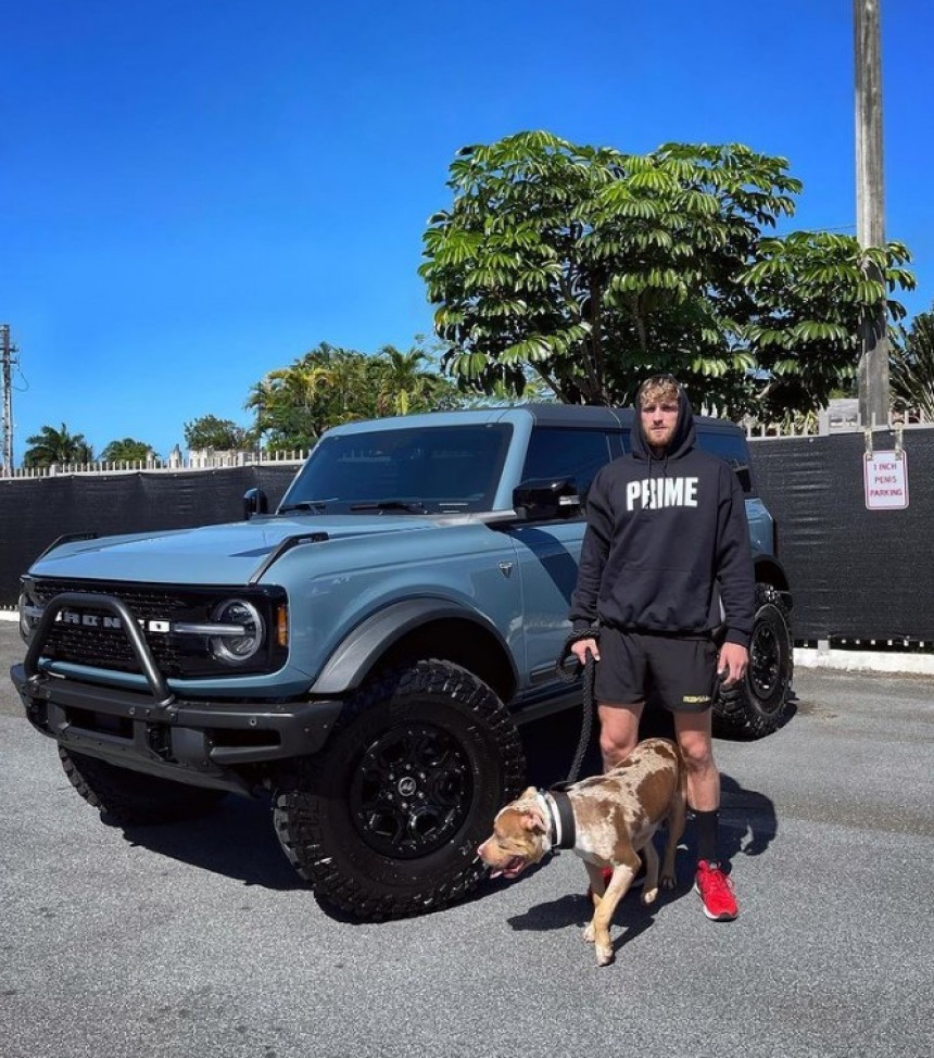 Logan Paul and Ford Bronco