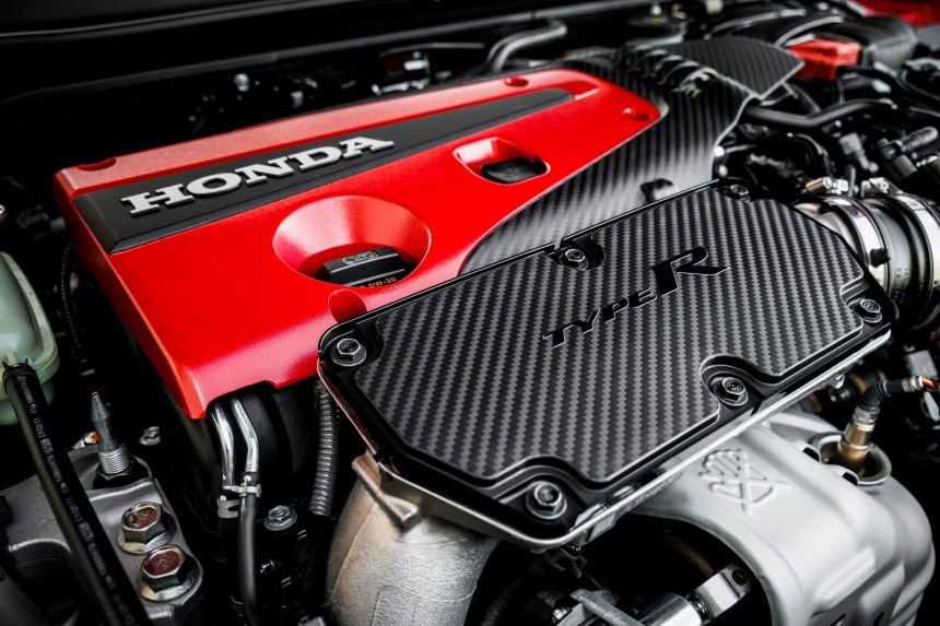 2023 Honda Civic Type R 315\-hp two\-liter turbocharged engine