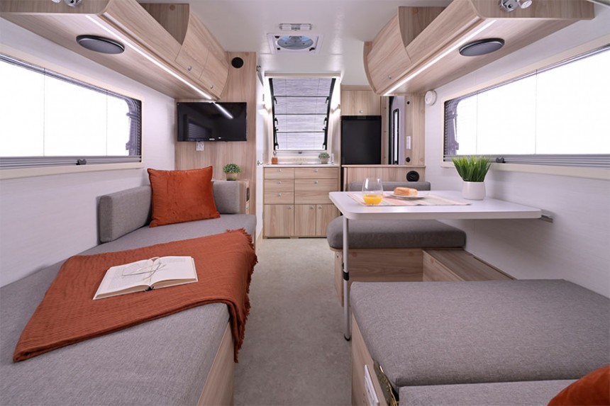 The TAB 360 teardrop camper is the latest TAB release and it claims to bring luxury in a very compact form factor