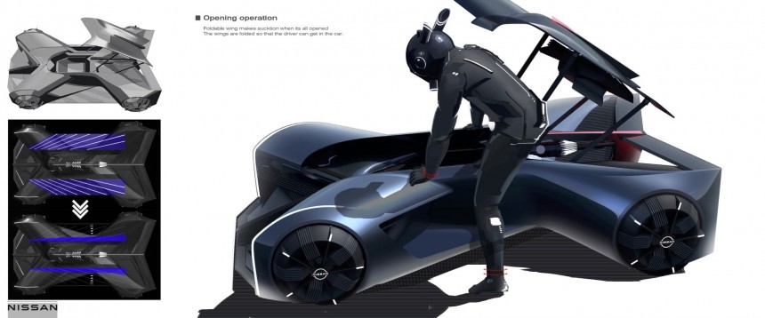 The Nissan GT\-R \(X\) 2050 is a wearable machine, not a regular autonomous, electric supercar