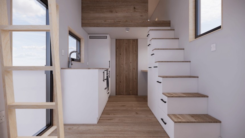 Nomad tiny house is perfect for off\-grid living