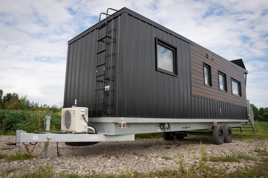 The Nomad 30' is the latest tiny house model from Minimaliste, can go fully off\-grid