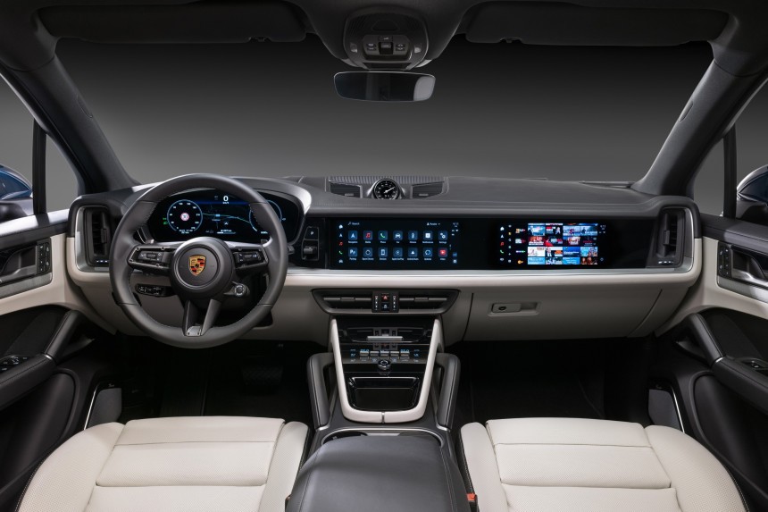 Porsche Cayenne interior