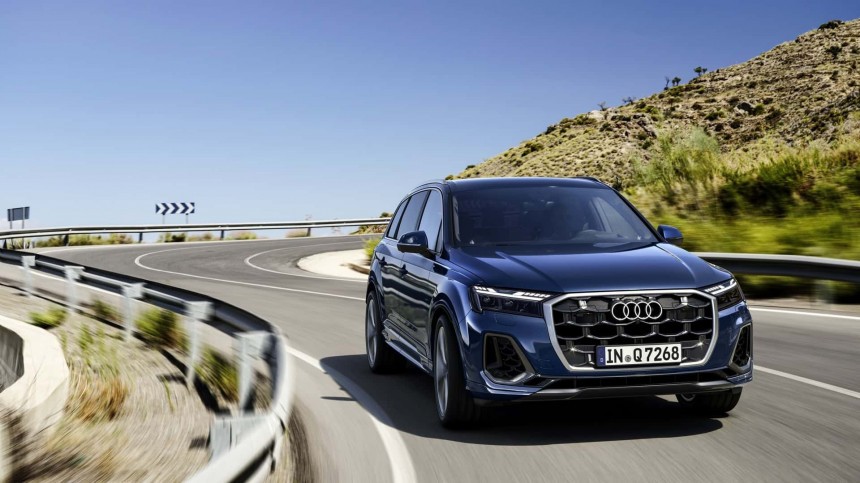 The all\-new Audi Q7 facelift