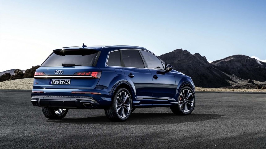 The all\-new Audi Q7 facelift