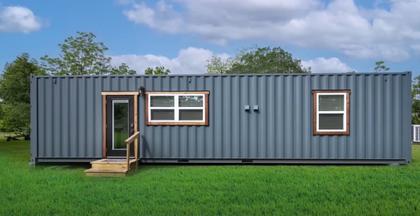The Rising Sun is a full DIY container home with the most surprising layout and luxury features