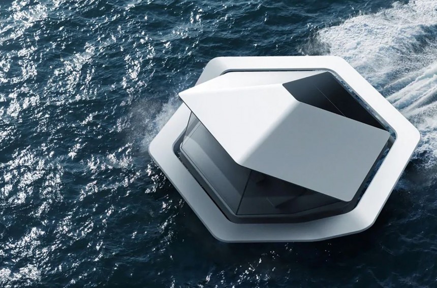 Floating habitat 2050 by Sony Design is completely self\-sufficient, quite awesome