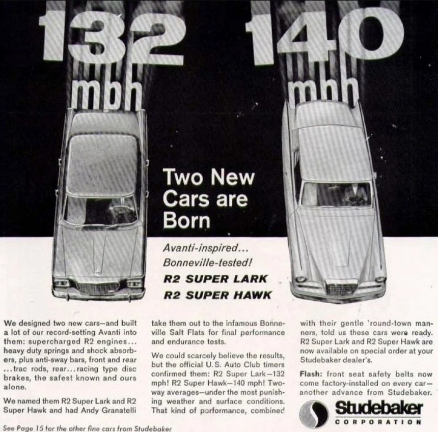 Studebaker Super Lark ad