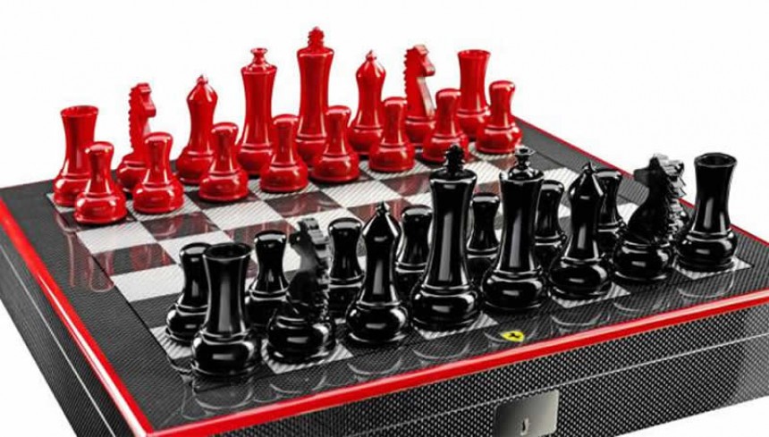Ferrari chess set