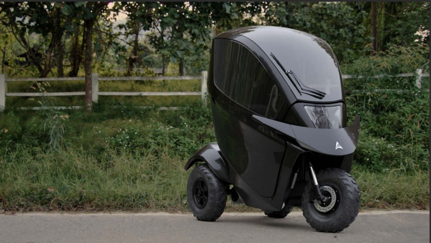 The Tectus mobility scooter is a sleek, tech\-packed, badass mobility scooter like no other before
