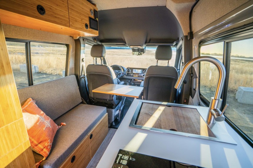 The Top\-Tier "Manitou" Camper Van Is Loaded With Features, Now for Sale for a Pretty Penny