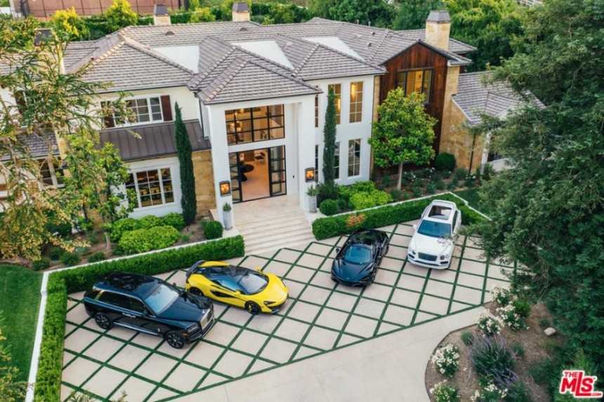 The Weeknd's compound outside Los Angeles, listed at \$25 million