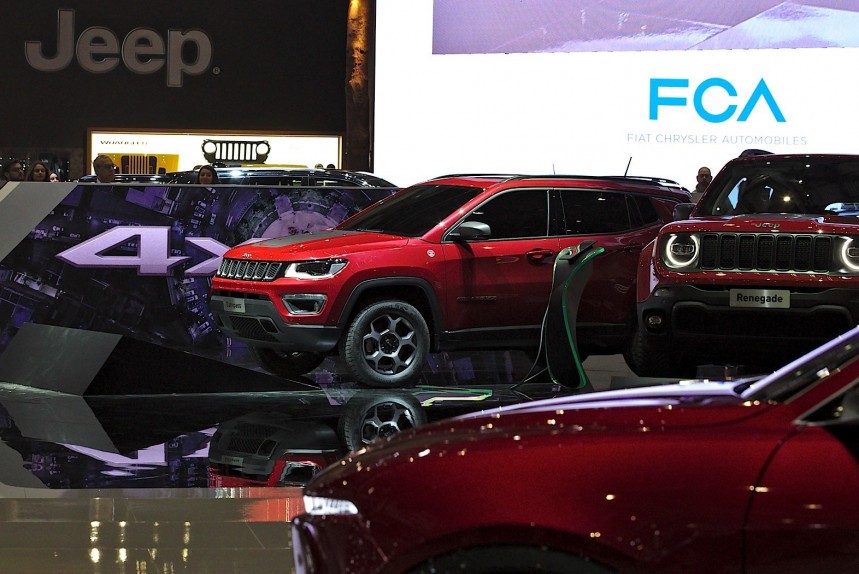 FCA Jeep booth