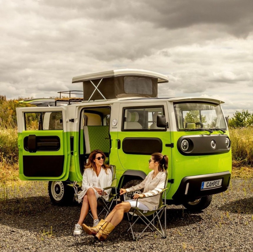 The XBUS Camper, a LEV that can offer sleeping for two and off\-road capabilities, is supposed to come to market in 2023