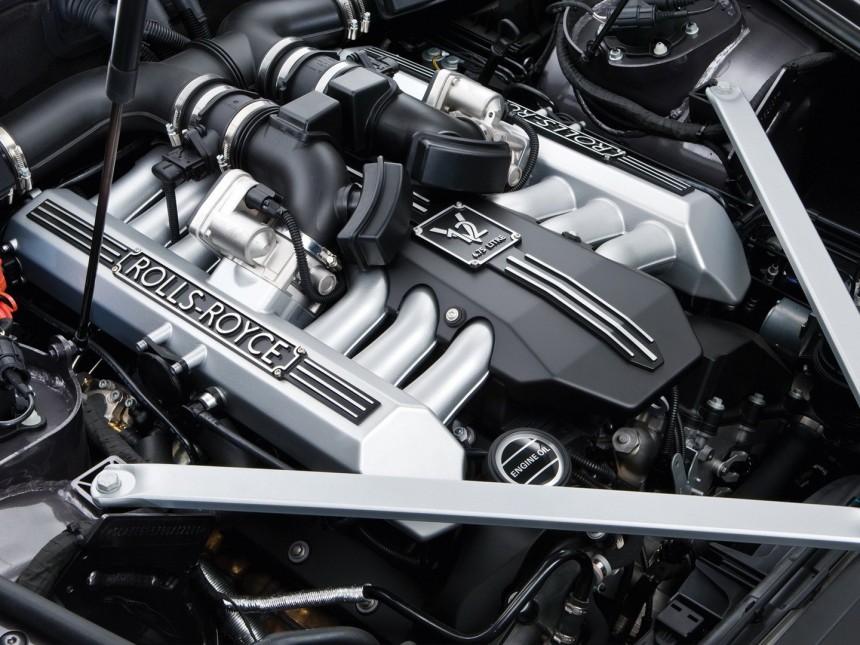 Seventh\-generation Rolls\-Royce Phantom V12 engine