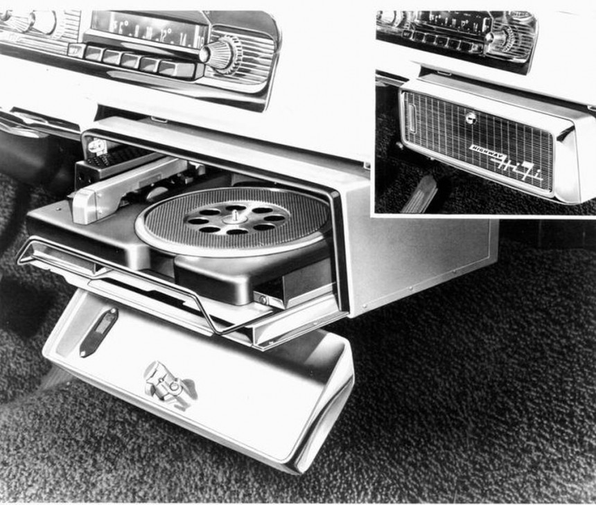 Chrysler's Highway Hi\-Fi vinyl player
