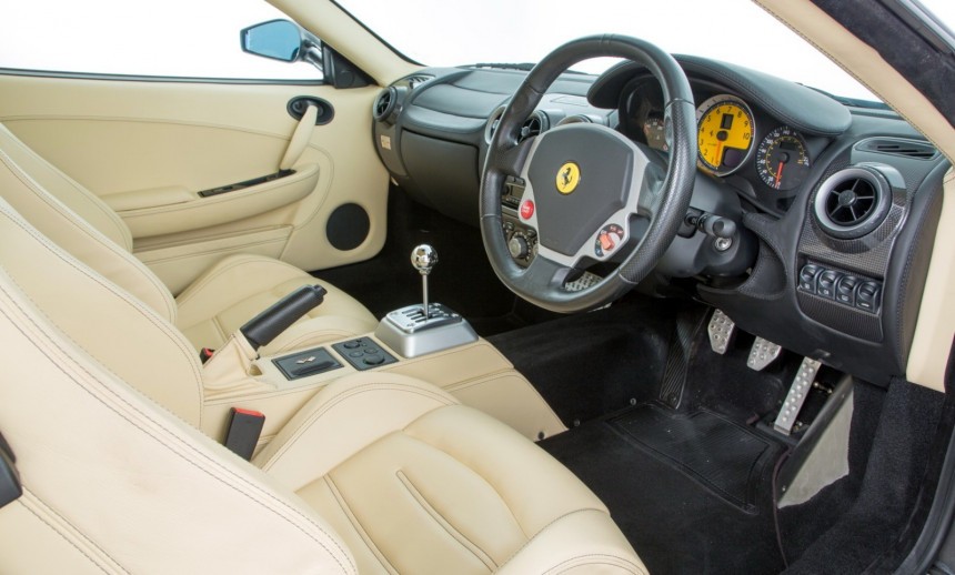 Ferrari F430 with manual transmission