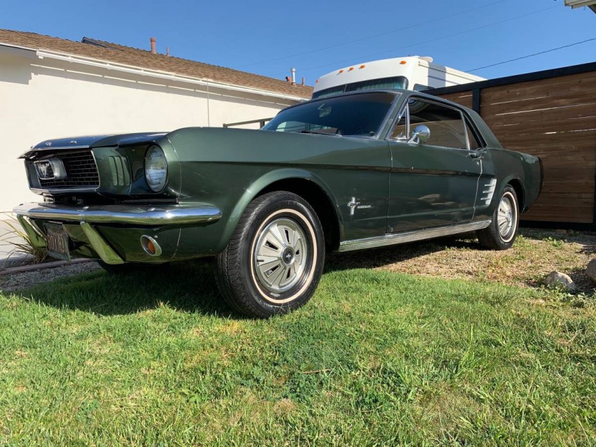 1966 Ford Mustang six\-cylinder