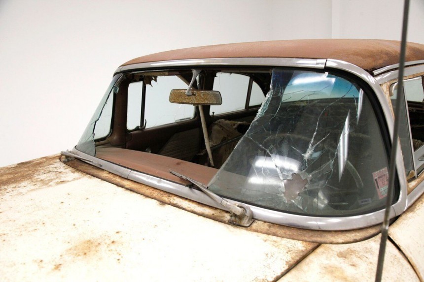 1955 Packard Patrician plagued by rust
