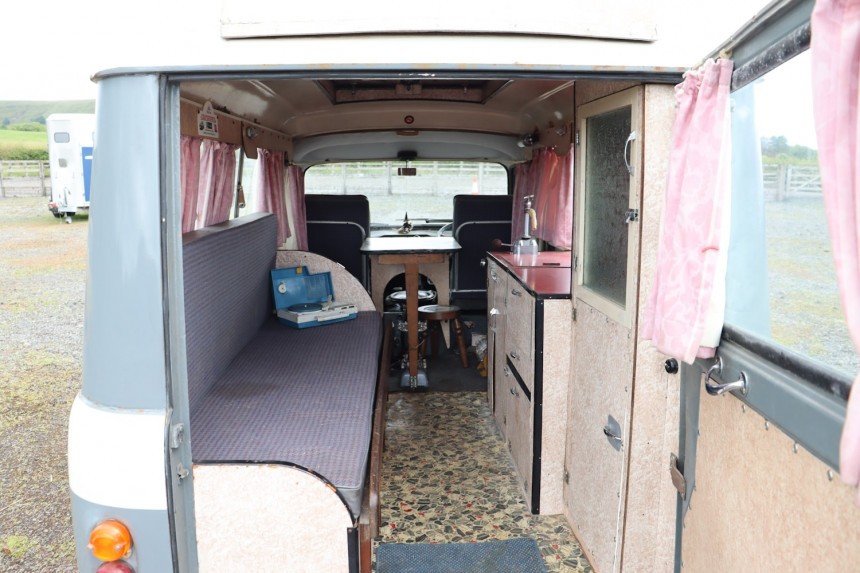 1962 Standard Atlas Pop\-Top campervan is a rare collectible looking for a new owner