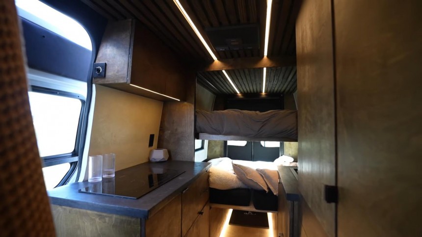 This 2023 Sprinter Camper Van Is the Ultimate Winter Adventure Home With Heated Features