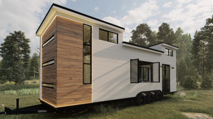 Family Style tiny house makes room for the entire growing family with a clever layout