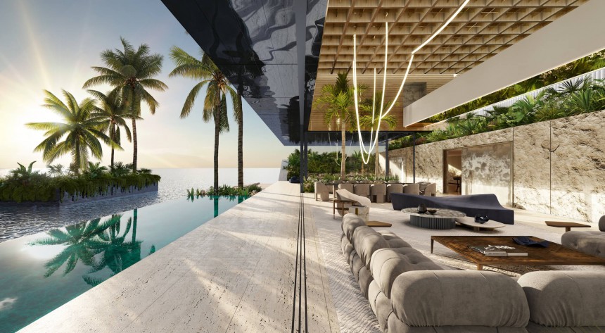 Floating villa is the permanent home you can live on off the grid, wherever you want \(\$30 million\)