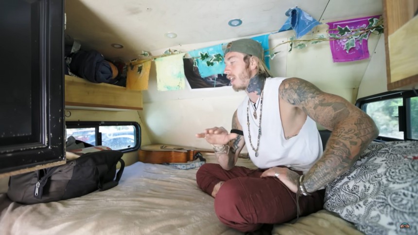This Artist Ditched the Rat Race and Single\-Handedly Built a Truck Camper for Just \$5K