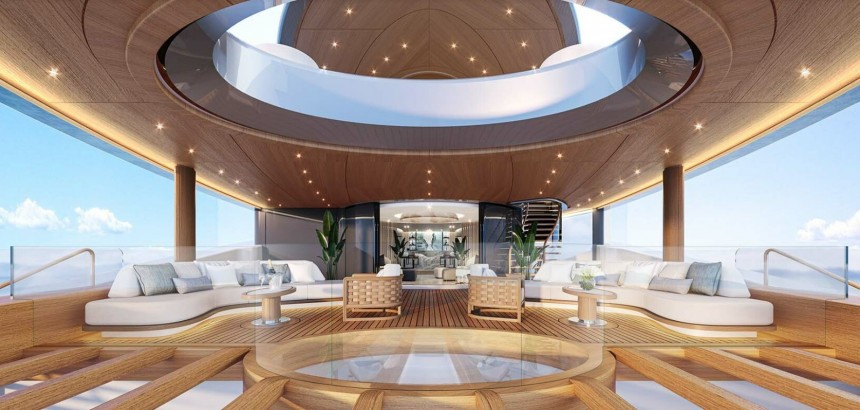 Reverie is a superyacht concept inspired by nature and daydreaming, with eco\-friendly features