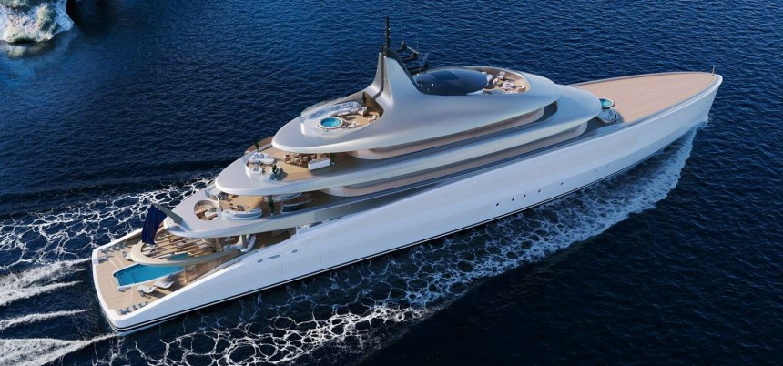 Reverie is a superyacht concept inspired by nature and daydreaming, with eco\-friendly features
