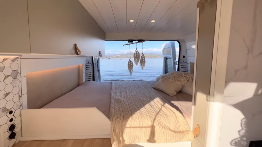 This Camper Has a Sophisticated "Boho Desert" Design, It's a Serene Tiny Home on Wheels