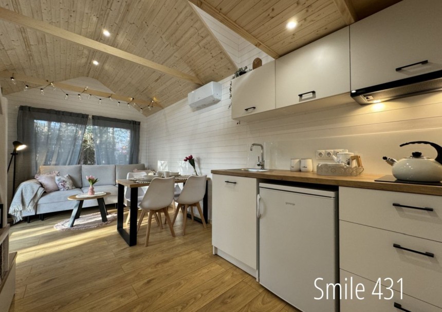Tiny house Smile is highly mobile, Scandinavian\-chic, and affordable